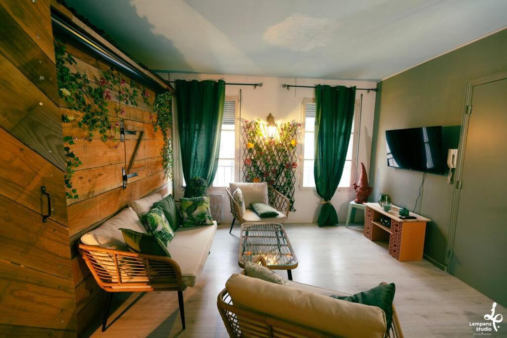 Appartement La Cabane Du Jardin Troyes Exterior photo